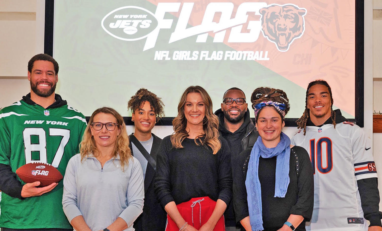 Jets and Bears Celebrate Success of First-Ever UK NFL Flag League for Girls